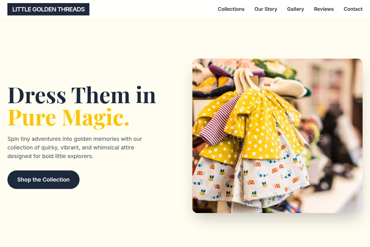 Quirky Children Clothes