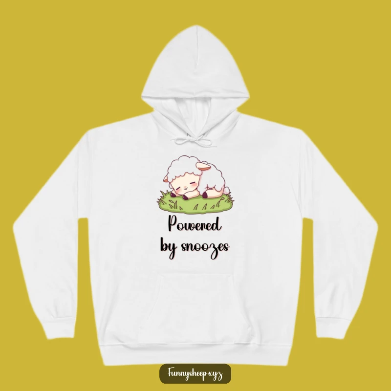 Funny Sheep Nap Hoodie: Cozy Up with This Peaceful Sheep Design!